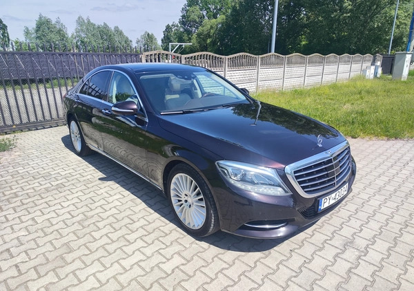 Mercedes-Benz Klasa S cena 149900 przebieg: 323904, rok produkcji 2015 z Konin małe 301